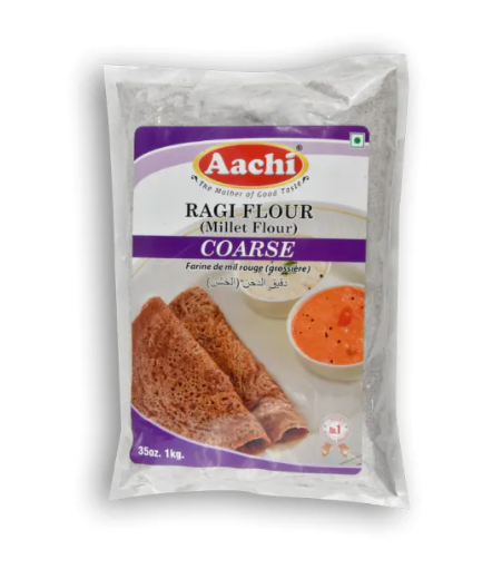 AACHi Ragi Flour Millet Flour Coarse 35 OZ